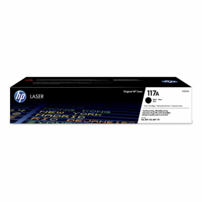 HP 117A (W2070A) Siyah Orjinal Toner - 1