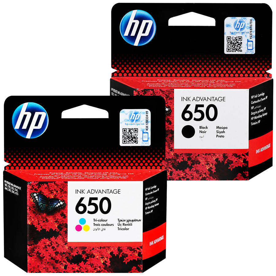 HP 650 DeskJet 2515 Kartuş Seti 