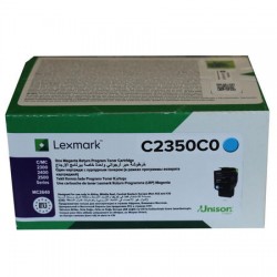Lexmark - Lexmark C2425 Mavi Orjinal Toner C2350C0