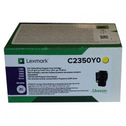 Lexmark - Lexmark C2425 Sarı Orjinal Toner C2350Y0